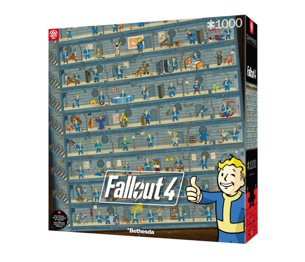 Good Loot Gaming Puzzle: Fallout 4 Perk Poster 1000 - 1315246 - zdjęcie 3